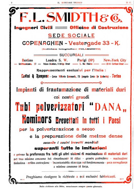 Il monitore tecnico giornale d'architettura, d'Ingegneria civile ed industriale, d'edilizia ed arti affini