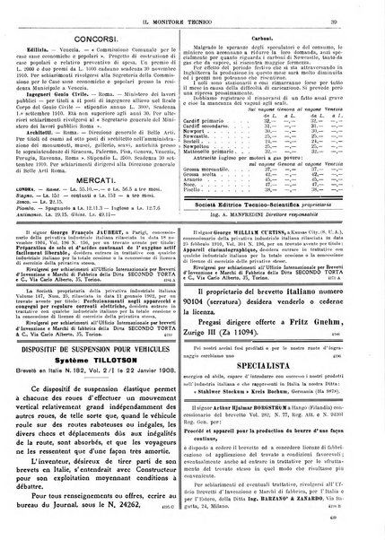 Il monitore tecnico giornale d'architettura, d'Ingegneria civile ed industriale, d'edilizia ed arti affini