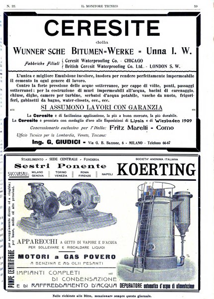 Il monitore tecnico giornale d'architettura, d'Ingegneria civile ed industriale, d'edilizia ed arti affini