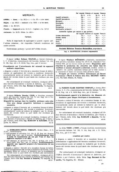 Il monitore tecnico giornale d'architettura, d'Ingegneria civile ed industriale, d'edilizia ed arti affini