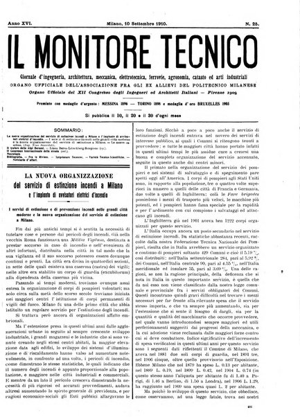 Il monitore tecnico giornale d'architettura, d'Ingegneria civile ed industriale, d'edilizia ed arti affini