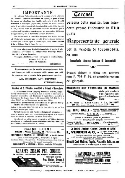 Il monitore tecnico giornale d'architettura, d'Ingegneria civile ed industriale, d'edilizia ed arti affini