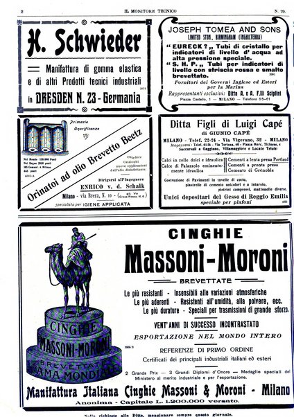 Il monitore tecnico giornale d'architettura, d'Ingegneria civile ed industriale, d'edilizia ed arti affini