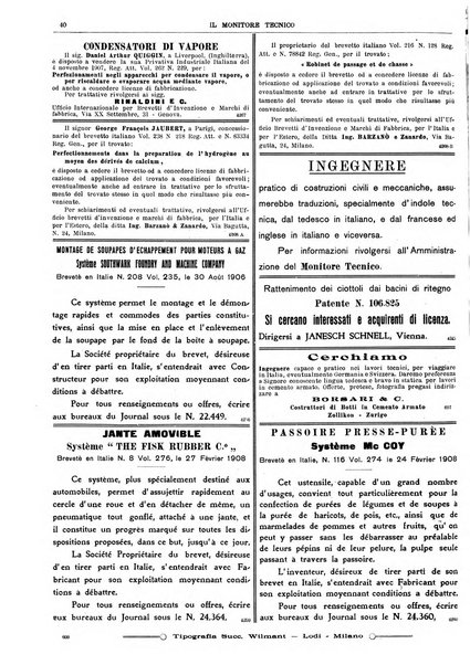 Il monitore tecnico giornale d'architettura, d'Ingegneria civile ed industriale, d'edilizia ed arti affini