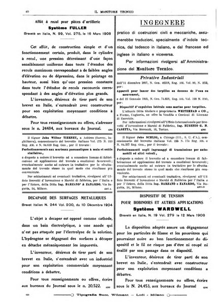 Il monitore tecnico giornale d'architettura, d'Ingegneria civile ed industriale, d'edilizia ed arti affini