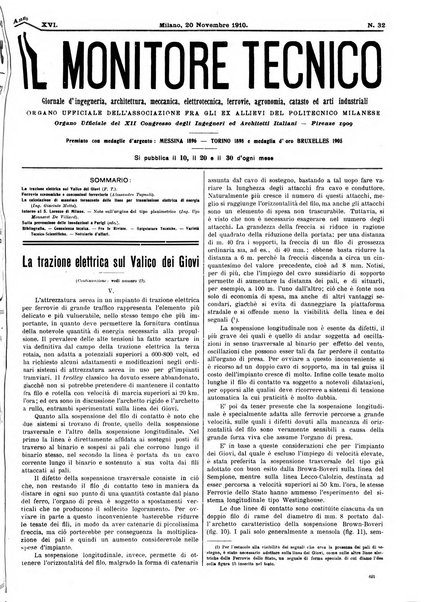 Il monitore tecnico giornale d'architettura, d'Ingegneria civile ed industriale, d'edilizia ed arti affini