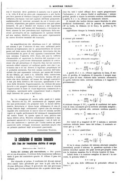 Il monitore tecnico giornale d'architettura, d'Ingegneria civile ed industriale, d'edilizia ed arti affini