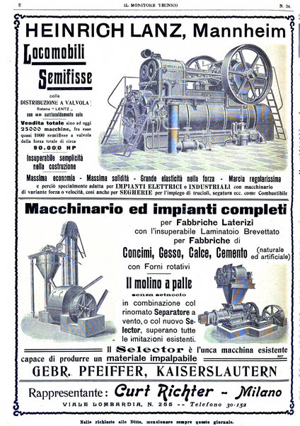 Il monitore tecnico giornale d'architettura, d'Ingegneria civile ed industriale, d'edilizia ed arti affini