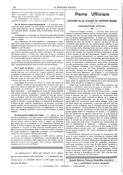 Il monitore tecnico giornale d'architettura, d'Ingegneria civile ed industriale, d'edilizia ed arti affini