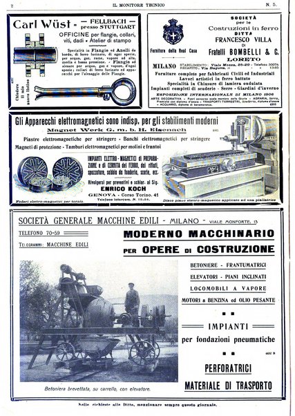 Il monitore tecnico giornale d'architettura, d'Ingegneria civile ed industriale, d'edilizia ed arti affini