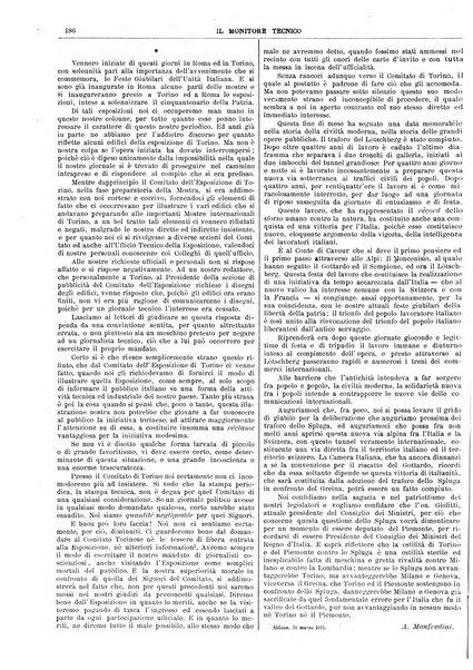 Il monitore tecnico giornale d'architettura, d'Ingegneria civile ed industriale, d'edilizia ed arti affini