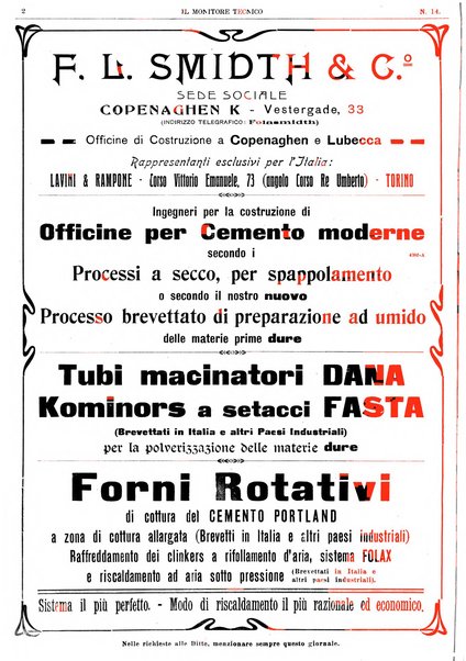 Il monitore tecnico giornale d'architettura, d'Ingegneria civile ed industriale, d'edilizia ed arti affini