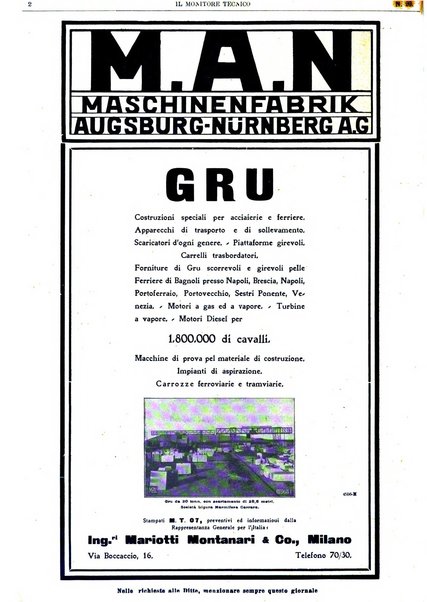 Il monitore tecnico giornale d'architettura, d'Ingegneria civile ed industriale, d'edilizia ed arti affini