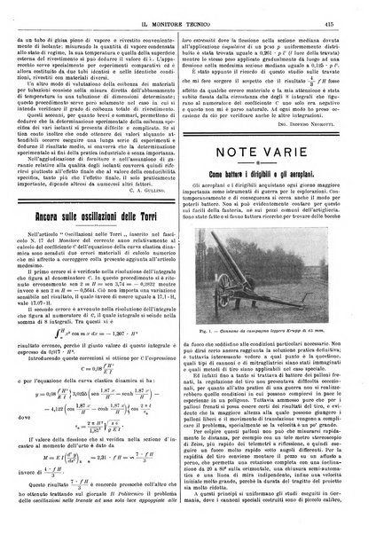 Il monitore tecnico giornale d'architettura, d'Ingegneria civile ed industriale, d'edilizia ed arti affini