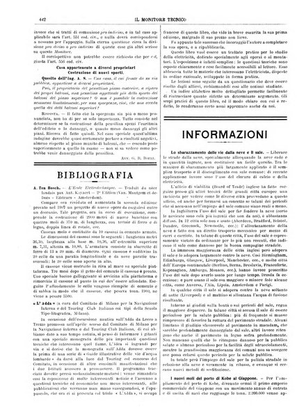 Il monitore tecnico giornale d'architettura, d'Ingegneria civile ed industriale, d'edilizia ed arti affini