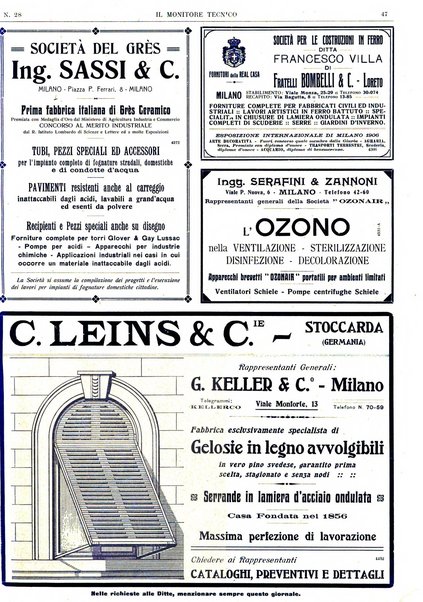 Il monitore tecnico giornale d'architettura, d'Ingegneria civile ed industriale, d'edilizia ed arti affini