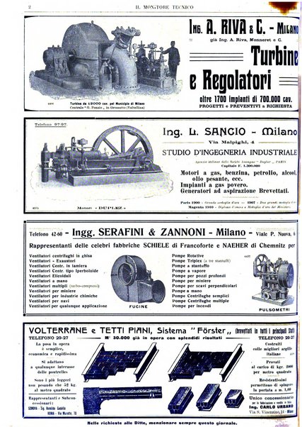 Il monitore tecnico giornale d'architettura, d'Ingegneria civile ed industriale, d'edilizia ed arti affini