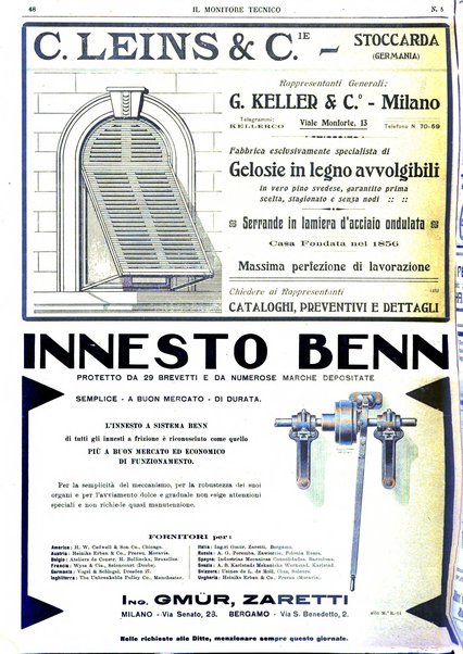 Il monitore tecnico giornale d'architettura, d'Ingegneria civile ed industriale, d'edilizia ed arti affini