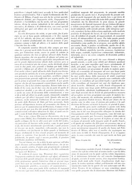 Il monitore tecnico giornale d'architettura, d'Ingegneria civile ed industriale, d'edilizia ed arti affini