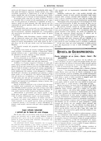 Il monitore tecnico giornale d'architettura, d'Ingegneria civile ed industriale, d'edilizia ed arti affini