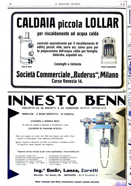 Il monitore tecnico giornale d'architettura, d'Ingegneria civile ed industriale, d'edilizia ed arti affini