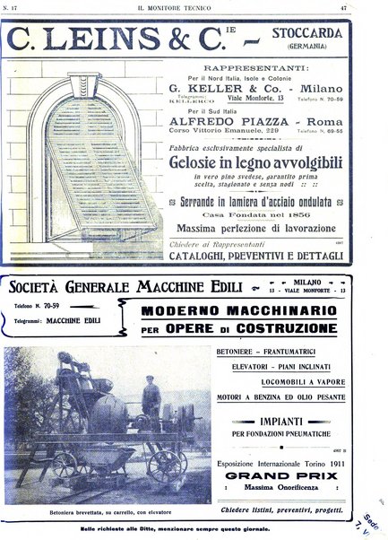 Il monitore tecnico giornale d'architettura, d'Ingegneria civile ed industriale, d'edilizia ed arti affini