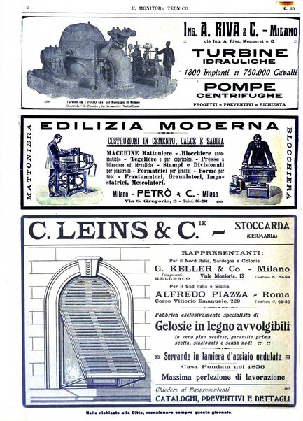 Il monitore tecnico giornale d'architettura, d'Ingegneria civile ed industriale, d'edilizia ed arti affini