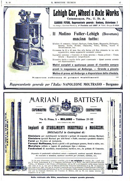 Il monitore tecnico giornale d'architettura, d'Ingegneria civile ed industriale, d'edilizia ed arti affini