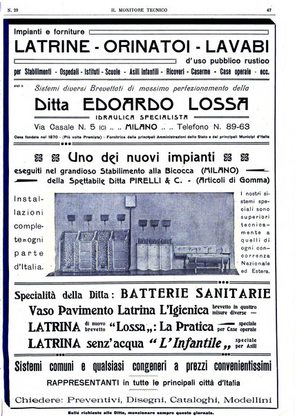 Il monitore tecnico giornale d'architettura, d'Ingegneria civile ed industriale, d'edilizia ed arti affini