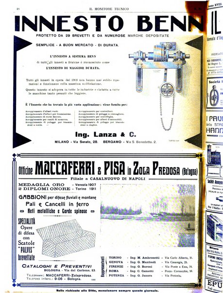 Il monitore tecnico giornale d'architettura, d'Ingegneria civile ed industriale, d'edilizia ed arti affini