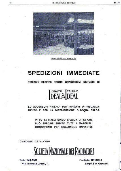 Il monitore tecnico giornale d'architettura, d'Ingegneria civile ed industriale, d'edilizia ed arti affini