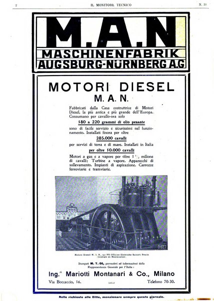 Il monitore tecnico giornale d'architettura, d'Ingegneria civile ed industriale, d'edilizia ed arti affini