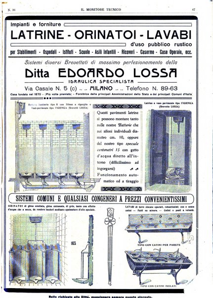 Il monitore tecnico giornale d'architettura, d'Ingegneria civile ed industriale, d'edilizia ed arti affini