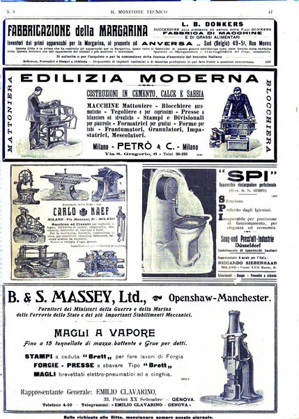 Il monitore tecnico giornale d'architettura, d'Ingegneria civile ed industriale, d'edilizia ed arti affini