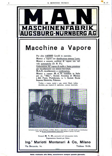 Il monitore tecnico giornale d'architettura, d'Ingegneria civile ed industriale, d'edilizia ed arti affini