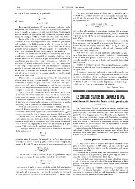 Il monitore tecnico giornale d'architettura, d'Ingegneria civile ed industriale, d'edilizia ed arti affini