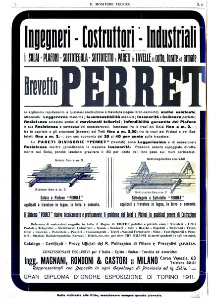 Il monitore tecnico giornale d'architettura, d'Ingegneria civile ed industriale, d'edilizia ed arti affini