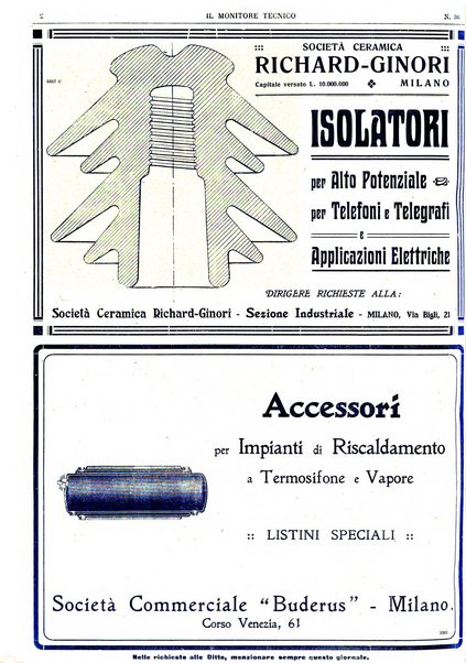 Il monitore tecnico giornale d'architettura, d'Ingegneria civile ed industriale, d'edilizia ed arti affini