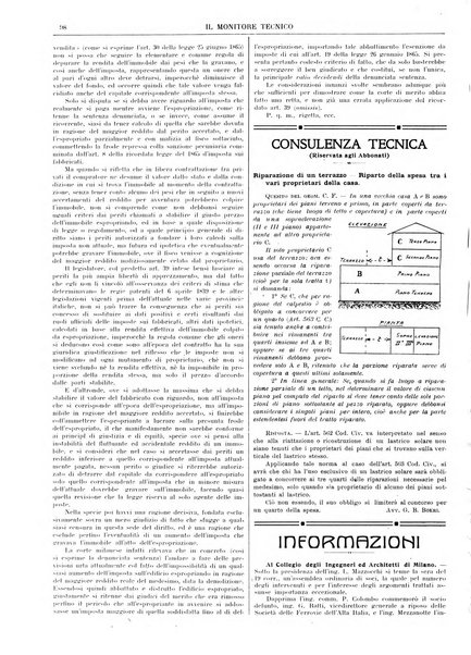 Il monitore tecnico giornale d'architettura, d'Ingegneria civile ed industriale, d'edilizia ed arti affini