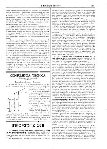 Il monitore tecnico giornale d'architettura, d'Ingegneria civile ed industriale, d'edilizia ed arti affini