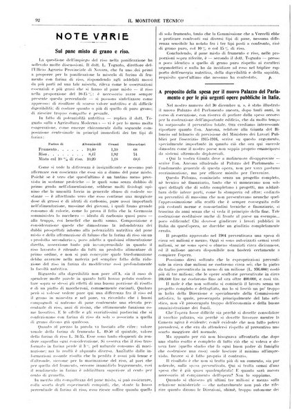 Il monitore tecnico giornale d'architettura, d'Ingegneria civile ed industriale, d'edilizia ed arti affini