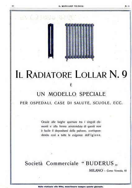 Il monitore tecnico giornale d'architettura, d'Ingegneria civile ed industriale, d'edilizia ed arti affini