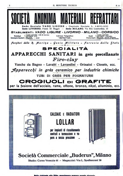 Il monitore tecnico giornale d'architettura, d'Ingegneria civile ed industriale, d'edilizia ed arti affini