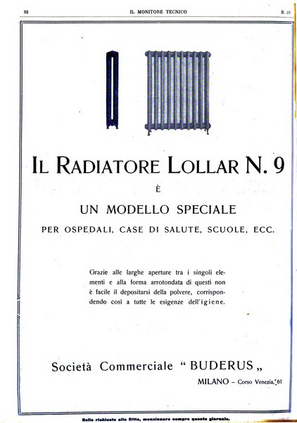 Il monitore tecnico giornale d'architettura, d'Ingegneria civile ed industriale, d'edilizia ed arti affini