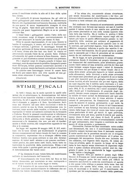 Il monitore tecnico giornale d'architettura, d'Ingegneria civile ed industriale, d'edilizia ed arti affini