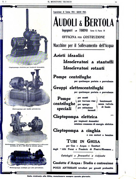 Il monitore tecnico giornale d'architettura, d'Ingegneria civile ed industriale, d'edilizia ed arti affini