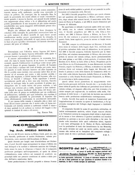 Il monitore tecnico giornale d'architettura, d'Ingegneria civile ed industriale, d'edilizia ed arti affini