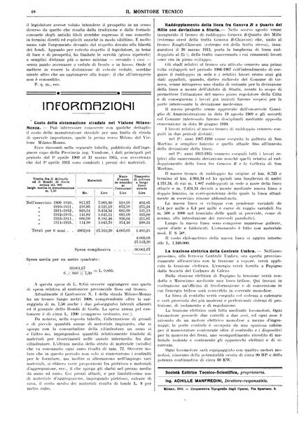 Il monitore tecnico giornale d'architettura, d'Ingegneria civile ed industriale, d'edilizia ed arti affini