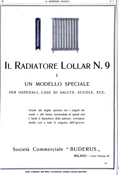 Il monitore tecnico giornale d'architettura, d'Ingegneria civile ed industriale, d'edilizia ed arti affini