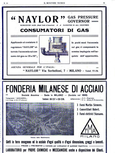 Il monitore tecnico giornale d'architettura, d'Ingegneria civile ed industriale, d'edilizia ed arti affini